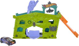 Tor samochodowy City Blaze Garaż Duchów Ghost Garage Hot Wheels FJN38