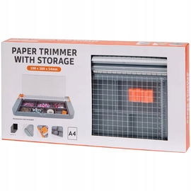 Gilotyna obcinarka do papieru ręczna trymer do zdjęc dokumentów biurowa A4