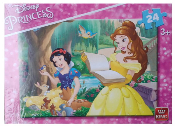 PUZZLE DISNEY PRINCESS CZARUJĄCE KSIĘŻNICZKI 24 SZT 24 X 17 CM DLA DZIECI