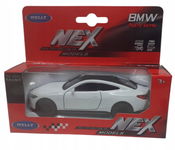 BMW M4 Motorsport METALOWY MODEL SAMOCHODU KOLEKCJONERSKI 1;34 biały