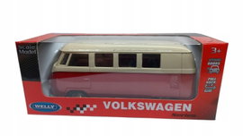 VOLKSWAGEN BUS 1:34 WELLY NEX MARKOWY METALOWY MODEL SAMOCHODU Z NAPĘDEM