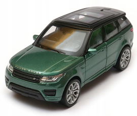 Range Rover 1:34 WELLY KOLEKCJONERSKI METALOWY MODEL SAMOCHODU ZIELONY