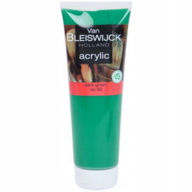 Farba akrylowa profesjonalna tuba Brilliant Green Van no.56 Bleiswijck 0,25