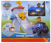 Wieża obserwacyjna tor zjeżdzalnia policjant niebieski Chase Paw Patrol 3+