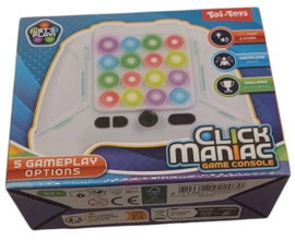 CLICK MANIAC SUPER GRA POPRAWIA PAMIĘĆ REFLEKS SUPER ZABAWA BIAŁA TOI-TOYS