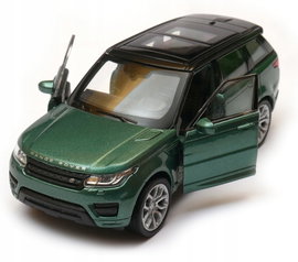 Land Rover Sport 1:34 metalowy model samochodu kolekcjonerski z napędem Z