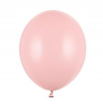 Balony pastelowe matowe pudrowy róż różowe pink 50 12" 27cm