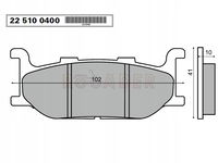 Klocki hamulcowe YAMAHA XP 400 Majesty 04 1995-1997 - RRP