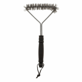 Szczotka druciana do grilla rusztu skrobak czyścik 30 x 17 cm