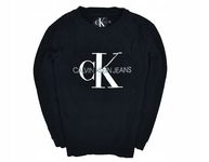 Calvin Klein Jeans Bluza Core Monogram Logo Crewneck XS