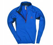 SALOMON Męska Bluza Trekkingowa Zip Neck SkinWarm S