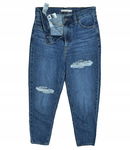 LEVIS High Waisted Mom Jean Damskie Spodnie Dżinsy W28 L27