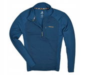 SHERPA Męska Bluza Trekkingowa Zip Neck UPF 50+ L
