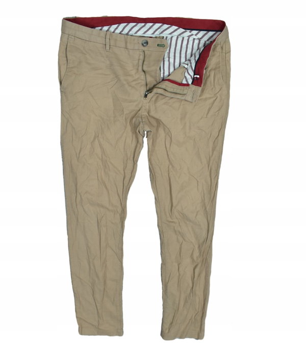 TOMMY HILFIGER Bleecker Stretch Slim Fit Spodnie Chinosy W36 L34