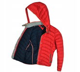 TOMMY HILFIGER Lekka Puchowa Kurtka Damska Duck Down S