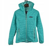 PATAGONIA Ocieplana Kurtka Damska z Kapturem Primaloft XS