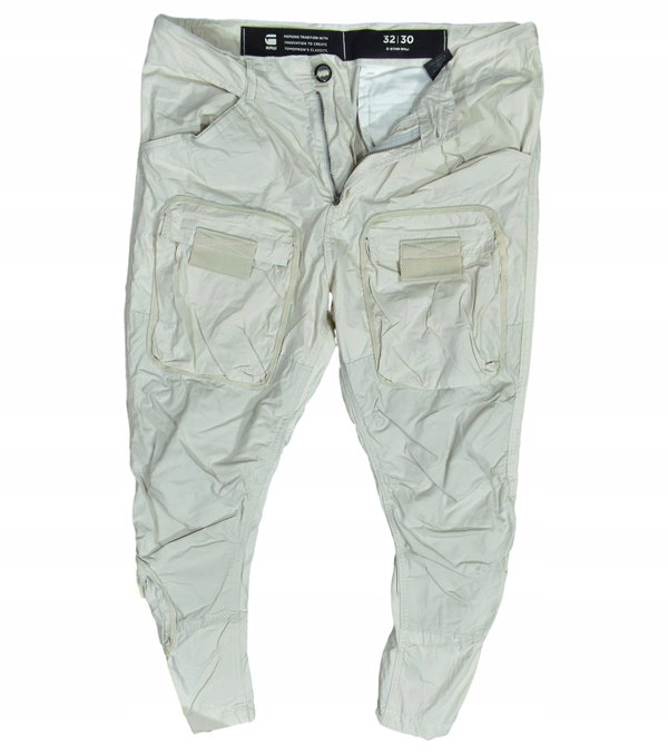 G STAR RAW 3D Regular Tapered Spodnie Męskie Cargo W32 L30