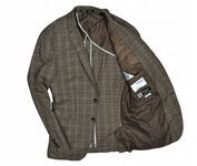SELECTED HOMME Marynarka Męska w Kratkę Slim Fit 98 L SLHSLIM-MYLOLOGAN