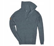 TUFTE Męski Wełniany Sweter Trekkingowy Half Zip XXL