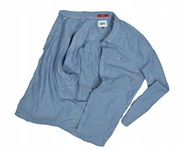 TOMMY JEANS Niebieska Koszula Męska Slim Fit Casual L