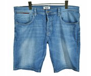 TOMMY HILFIGER Tapered Short Ronnie Spodenki Jeansowe Męskie 36