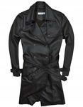 BALMAIN Dwurzędowy Płaszcz Damski Trencz / 40