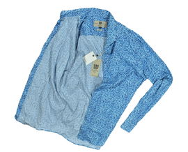 BERTONI White Koszula Męska Gustav Stretch7 / 44