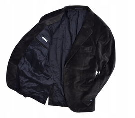 CARUSO Welurowa Bawełniana Marynarka Męska / 52