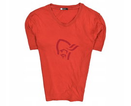 NORRONA Logowana Bawełniana Koszulka Męska / S