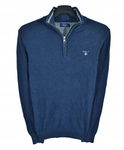 GANT Bawełniany Sweter Męski Half Zip S