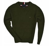 TOMMY HILFIGER Organic Cotton Sweter Pullover Crewneck M