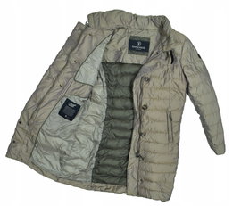 SCHNEIDERS SALZBURG Puchowy Płaszcz Damski Kurtka Parka 40