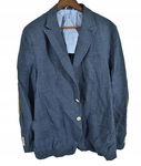 MASSIMO DUTTI Cotton Linen Marynarka Męska 50