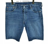 LEVIS 501 Regular Męskie Spodenki Dżinsowe 34