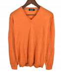 HACKETT Cotton Cashmere Made in Italy Sweter Męski L
