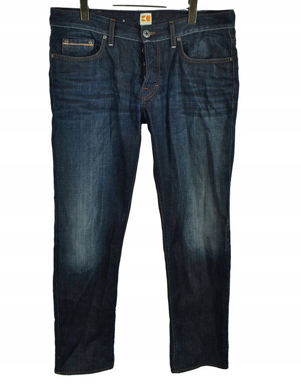 HUGO BOSS Orange25 Męskie Spodnie Jeansy Regular W36 L32
