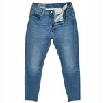 ACNE STUDIOS Melk Mid Blue Damskie Spodnie Dżinsy W29 L34