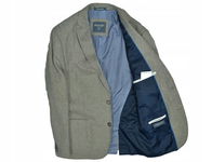 SCOTLAND BLUE Tailored Jacket Marynarka z Dodatkiem Lnu 52