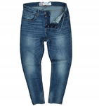 ENGELBERT STRAUSS Męskie Spodnie Jeansowe Regular Slim W33 L34