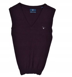 GANT Super Fine Lambswool Sweter Bezrękawnik / M