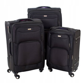 Walizki ZESTAW bagaż podróżny walizka na kółkach KOMPLET walizek 3 szt.