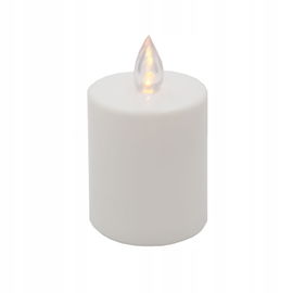 Świeca LED wkład do znicza tealight ŚWIECZKA na baterie EFEKT PŁOMIENIA 9cm
