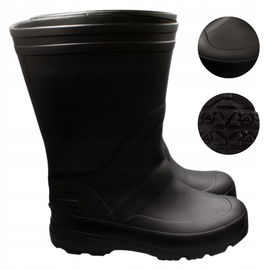 Kalosze męskie GUMOWCE buty robocze 40 41 42 czarne 27,5 cm WYGODNE lekkie