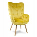FOTEL USZAK styl skandynawski RETRO SALON F906Y