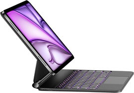 ETUI Z KLAWIATURĄ DO IApple iPad 11 PRO 4/3/2/1 CZARNE QWERTY MAGNETYCZNE W588