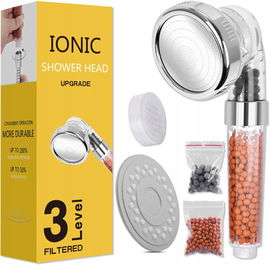 SŁUCHAWKA PRYSZNICOWA 3 TRYBY Z FILTREM MAGICOHME UNIWERSALNA W619