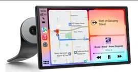 MONITOR SAMOCHODOWY 7" CARPLAY ANDROID AUTO UCHWYT MAGNETYCZNY W622