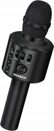 MIKROFON BEZPRZEWODOWY KARAOKE BONAOK BLUETOOTH LED, D-3 W642
