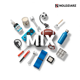 ZESTAW MIX RÓŻNOŚCI 60 SZTUK DROBNICA ABC W661