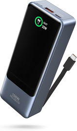 POWERBANK 20000MAH 100W PD ŁADUJE 2 URZĄDZENIA JEDNOCZEŚNIE w663